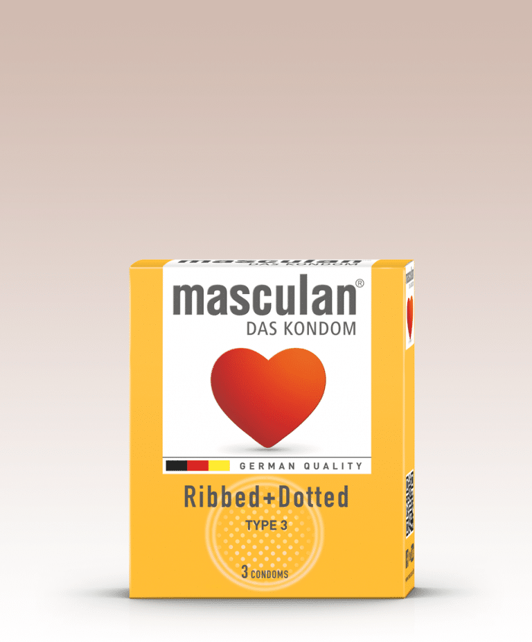 Masculan ribbed dotted фото