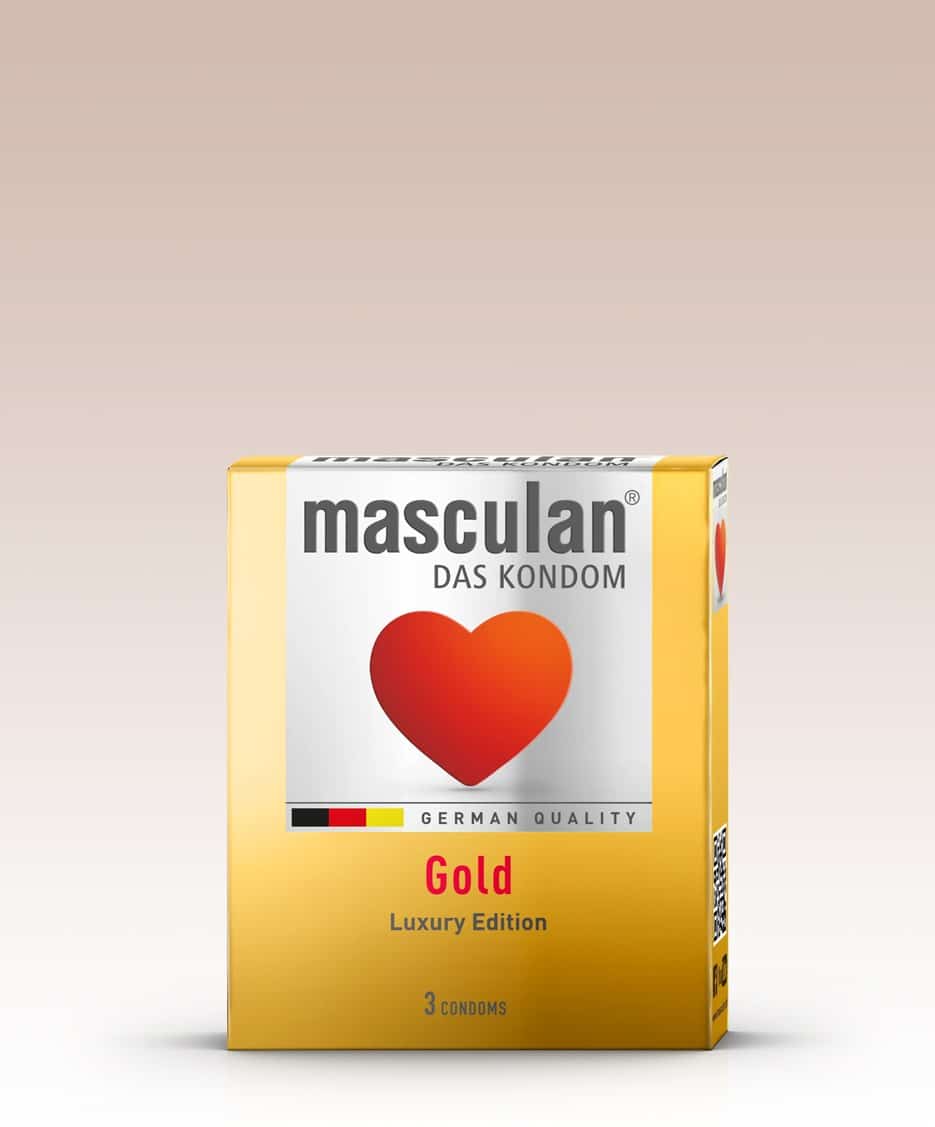 masculan Gold 3 darabos Luxury Edition óvszer