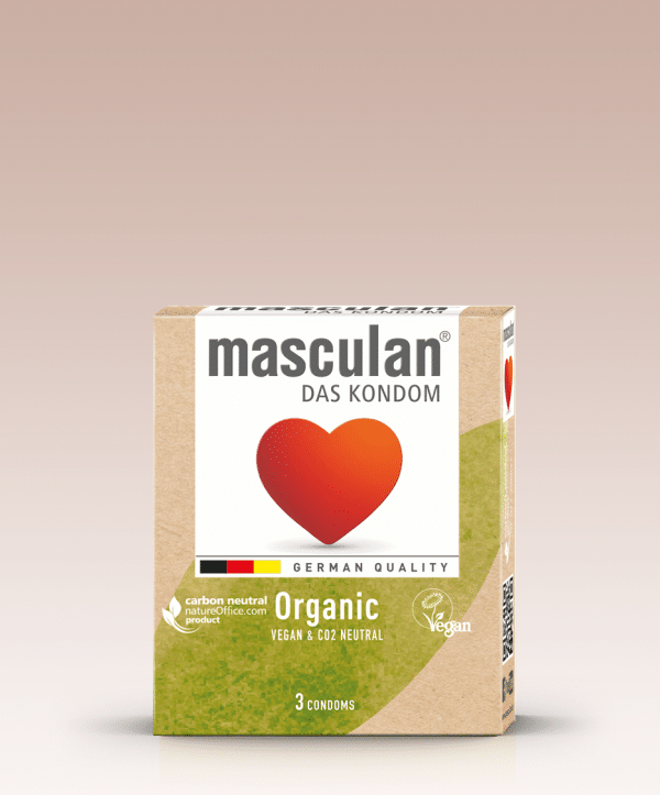 masculan organikus vegan - 3 db/doboz